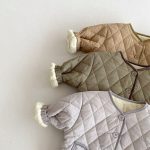 [73-120cm] キルティング ボア付き アウター - Image 6