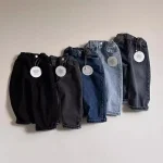 [73-120cm] シンプル デニム パンツ - Image 7