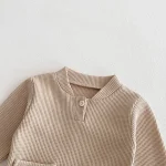 [66-100cm] ワッフル トップス - Image 7