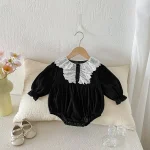 [66-110cm] レース襟 ロンパース or ワンピース - Image 12