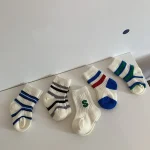 [GOODS] 英字&ボーダー ソックス - Image 8