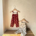 [66-90cm] ドット サロペット - Image 15