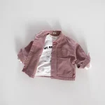 [73-120cm] ポケット付き アウター - Image 2