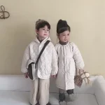 [80-150cm] 韓国風 シンプル ワンピースor アウター - Image 20