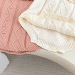 [66-90cm] フリルフラワー ロンパース - Image 16