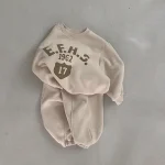 [73-120cm] 英字プリントカジュアル セットアップ