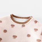 [66-90cm]オールインワン バナナ柄 ボンボン付き 厚手 可愛い ロンパース - Image 6