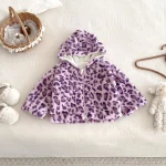 [73-110cm] レオパード柄 アウター - Image 17