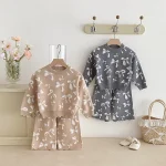 [73-110cm] リボン セットアップ - Image 11