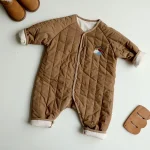 [66-90cm] キルティング オールインワン - Image 8