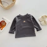 [73-120cm] ハーフネック インナー シャツ - Image 11