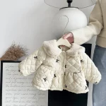 [66-100cm] リボン柄 アウター - Image 5