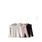 [73-120cm] 肩フリル トップス - Image 5