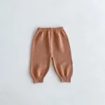 [80-130cm] シンプルデザイン ニットトップス or ボトムス - Image 8