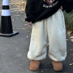 [80-130cm] ゆったり あったか ボトムス パンツ - Image 4