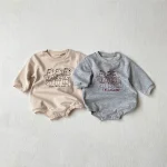 [66-90cm] クマ柄 ロンパース - Image 17