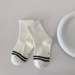 [GOODS] 韓国風 シンプル ソックス - Image 4