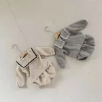 [66-90cm] セーラー風 スクエア襟 セットアップ - Image 11