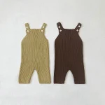 [66-90cm] 韓国風 シンプル サロペット - Image 11