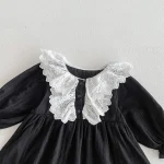 [66-110cm] レース襟 ロンパース or ワンピース - Image 8