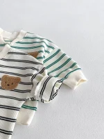 [73-110cm]熊ボーダー セットアップ - Image 2