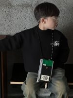 [90-140cm]アルファベットプリント ニット セーター - Image 4