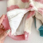 [66-100cm] ハート柄 オールインワン