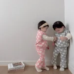 [80-120cm]ハート ベスト + パンツ セットアップ - Image 10