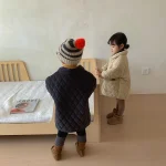 [80-150cm] キルティング アウター