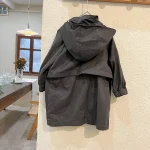 [80-150cm] フード付き ロング アウター - Image 27