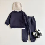 [90-140cm] 英字プリント セットアップ - Image 3