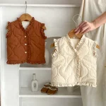 [66-100cm] ノースリーブ ベスト - Image 6