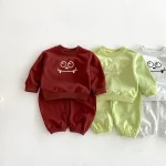 [80-130cm] 笑顔柄カジュアル セットアップ - Image 10