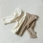 [66-90cm] シンプル ボア付き レギンス - Image 8