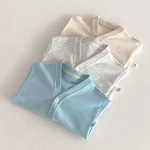 [73-120cm] ボーダー カーディガン - Image 4