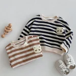 [73-110cm] 熊柄 プルオーバー - Image 5