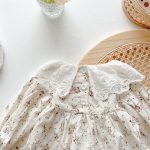 [66-90cm]ロンパース&帽子 レース おしゃれ 肌に優しい ベビー服 - Image 19