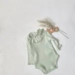 [66-90cm] フリル襟 ロンパース - Image 11