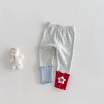 [73-120cm]レギンス カラフル 切り替え 可愛い 履きやすい - Image 2