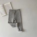 [90-150cm] リブボア レギンス - Image 6