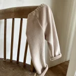 [66-90cm] シンプル ボア付き レギンス - Image 7