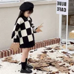 [90-140cm] チェック セーター or パンツ - Image 6