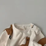 [66-100cm]アルパカ柄 オールインワン - Image 8