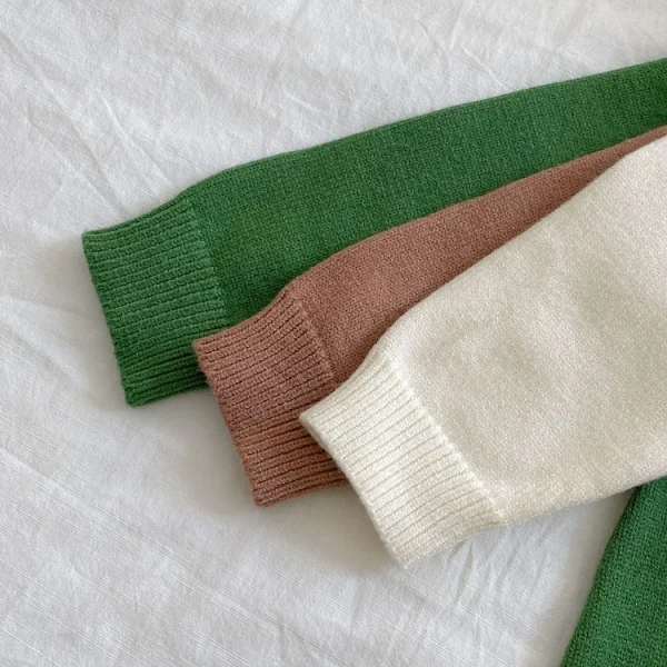 [66-90cm] フーディ熊柄 オールインワン