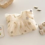 [73-120cm]ワンピース スター柄 プリンセス おしゃれ 可愛い - Image 14