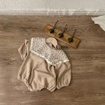 [66-90cm]韓国風レース襟 ロンパース - Image 17