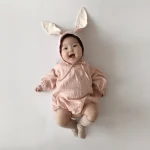 [66-100cm] スクエアフリル襟ORシンプル ロンパース - Image 20