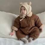 [66-90cm] 両面きれ 中綿 キルティング オールインワン - Image 13