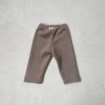 [66-90cm] シンプル ボア付き レギンス - Image 6