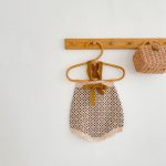 [66-90cm]からし色 レトロ ニット サロペット - Image 13